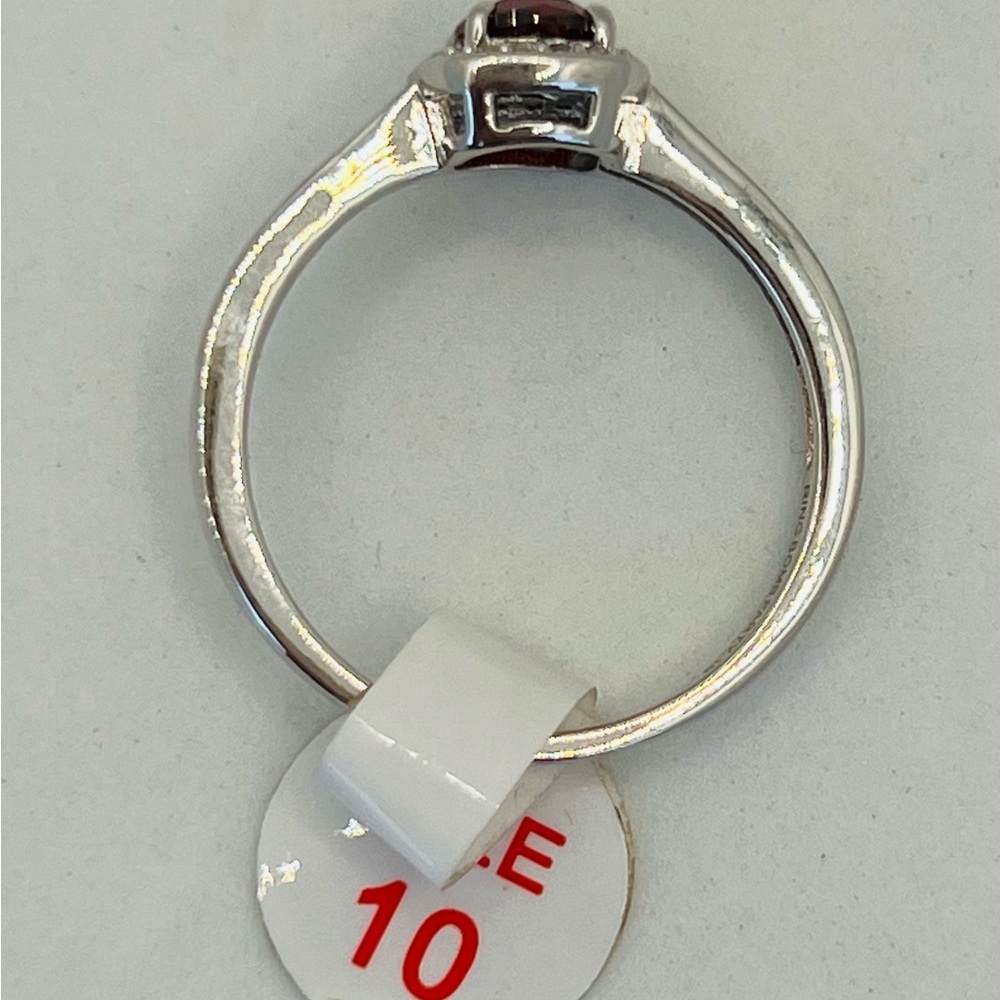 NWT RETRO RING BOMB PARTY RING RUBY RBP2155 SIZE 10 - Picture 9 of 9